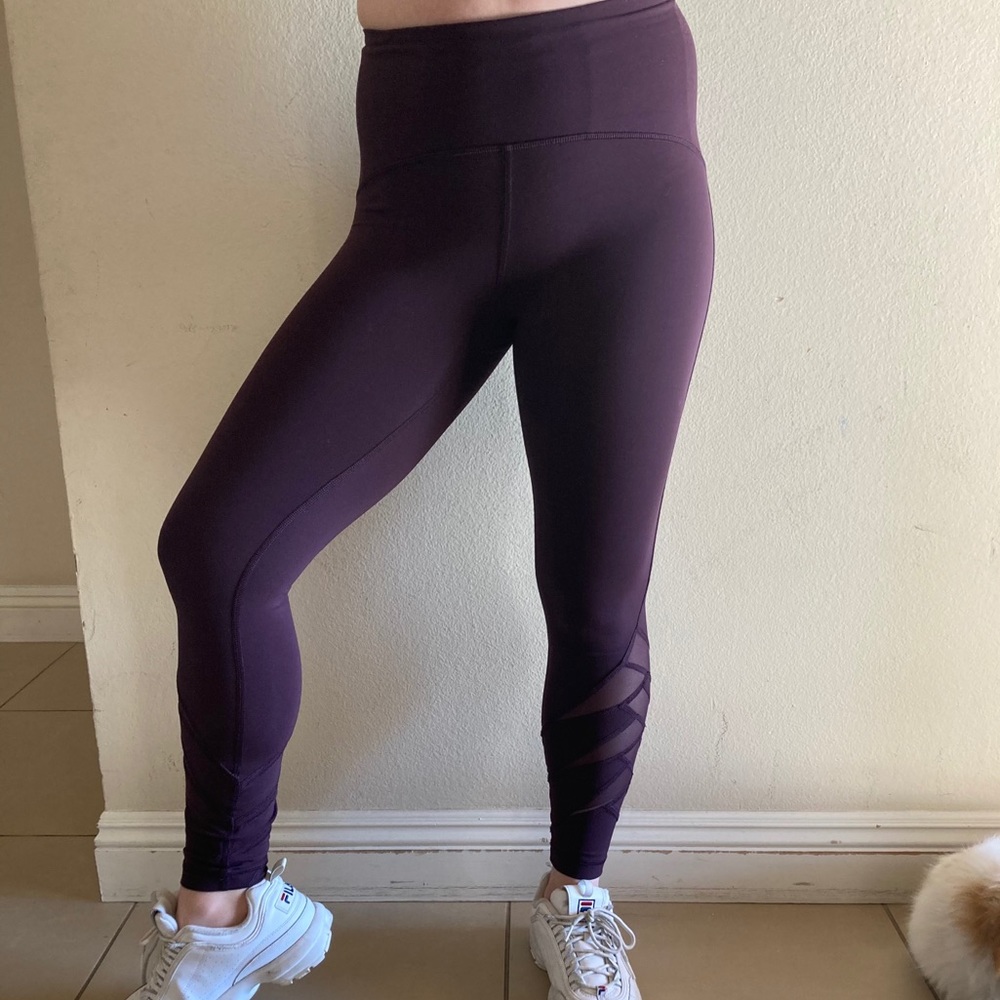 Lululemon Purple High-Waisted Leggings